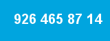 926 465 87 14